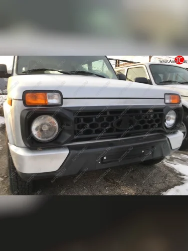 Решетка радиатора Titan Лада ВАЗ нива 4х4 2121 (Legend) 3 дв. 2-ой рестайлинг (2021-2025)