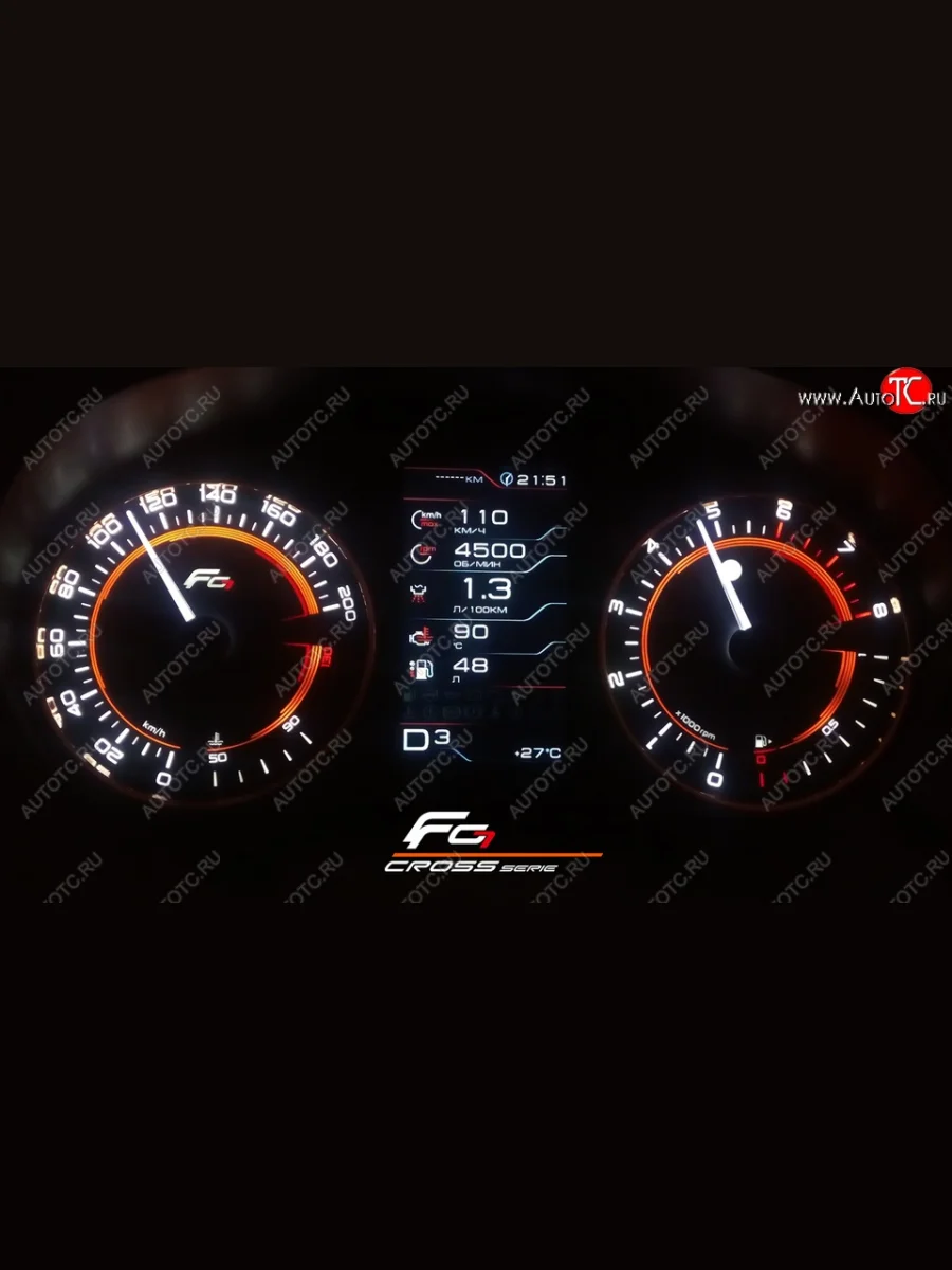 Комбинация приборов Ferrum GF 815S Cross Лада ВАЗ Гранта FL 2192 хэтчбек (2018-2025)  в Перми Пермском крае