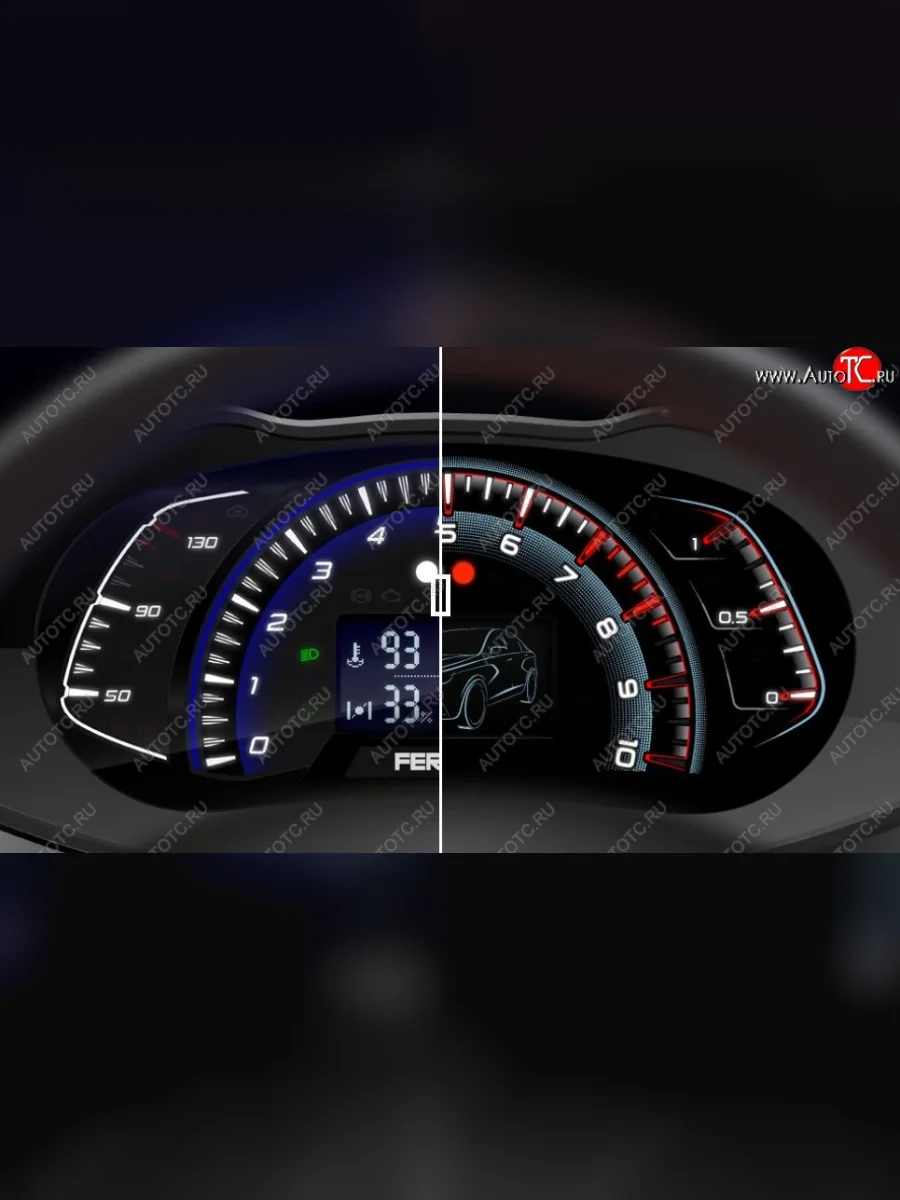 Комбинация приборов Ferrum GF 651S Datsun on-DO седан дорестайлинг (2014-2019)  в Керчи Республика Крым