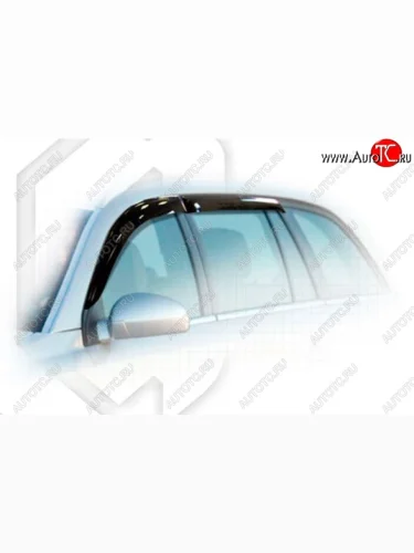 Дефлектора окон CA-Plastic (Classic полупрозрачный) Opel Astra H универсал рестайлинг (2007-2015)