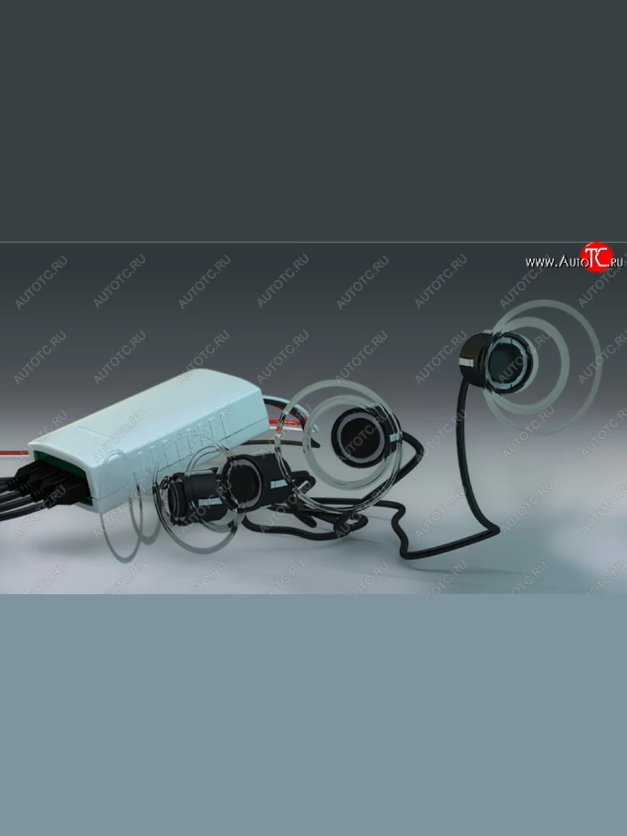 Парктроник Gamma GF 801 Renault Sandero Stepway 1 (2010-2014) (Передний)  в Керчи Республика Крым