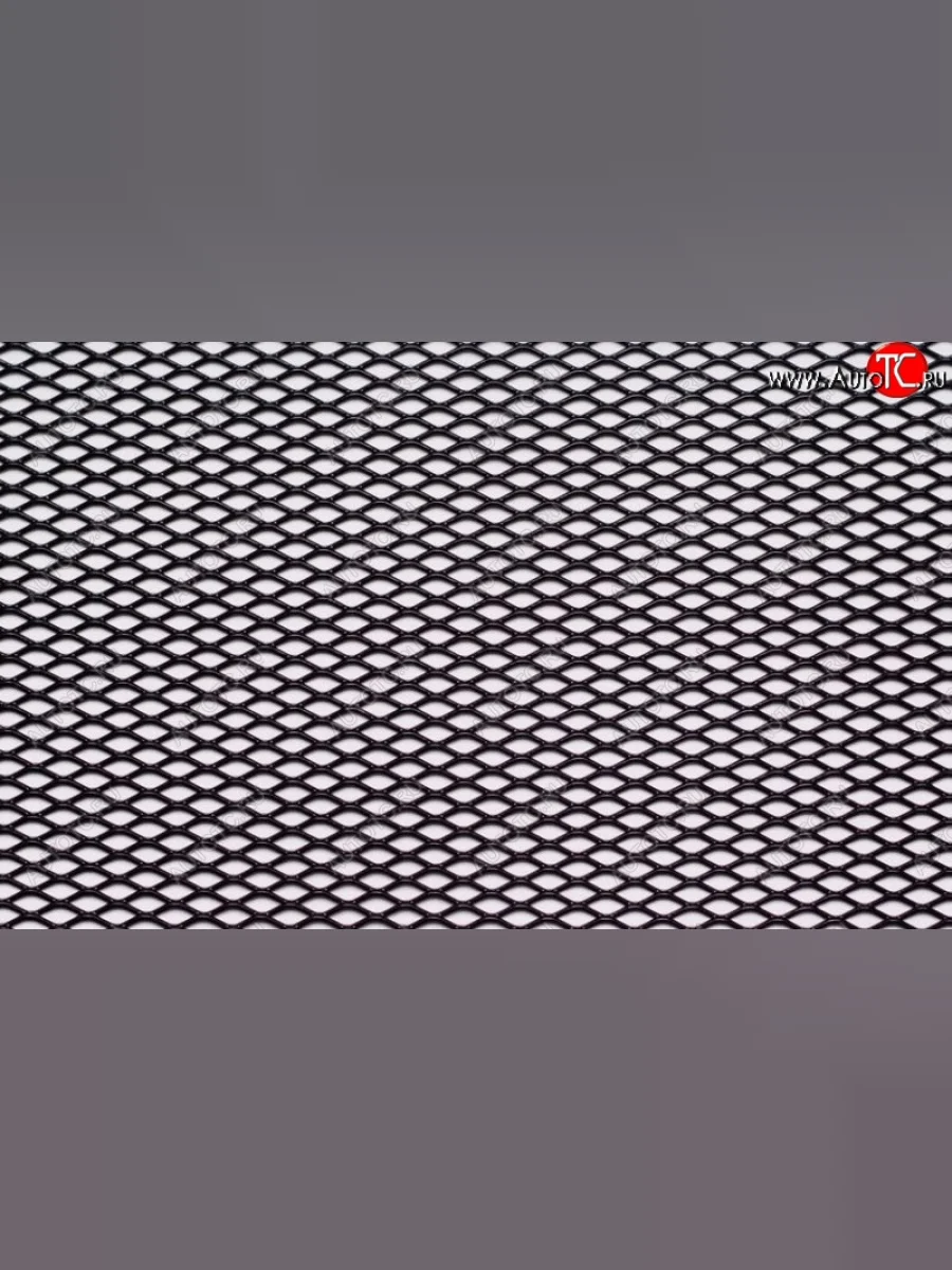 Сетка алюминиевая универсальная ЭКО (ромб, 10 мм, черная) Seat Ibiza Mk2,6K хэтчбэк 3 дв. дорестайлинг (1993-1999) (400x1000 mm)  с доставкой в г. Пермь
