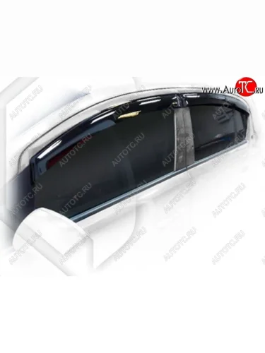 Дефлектора окон CA-Plastic (Classic полупрозрачный) Opel Corsa D   дорестайлинг, хэтчбэк 5 дв. (2006-2010)