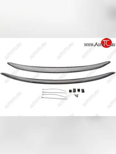 Сетка в воздухозаборник бампера Arbori (10 мм) (Хром) Chery Tiggo 5 (T21) дорестайлинг (2014-2017)