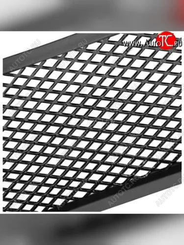 Сетка в воздухозаборник бампера Arbori (20 мм, сота) (Черная) Chevrolet Trailblazer GM800 дорестайлинг (2012-2016)