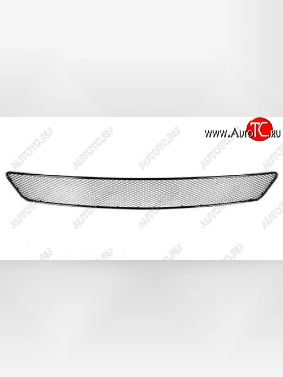 Сетка в воздухозаборник бампера Arbori (15 мм, без парктроника) CITROEN C4 B7 хэтчбэк 5 дв. (2011-2018) (Хром)  с доставкой в г. Керчь