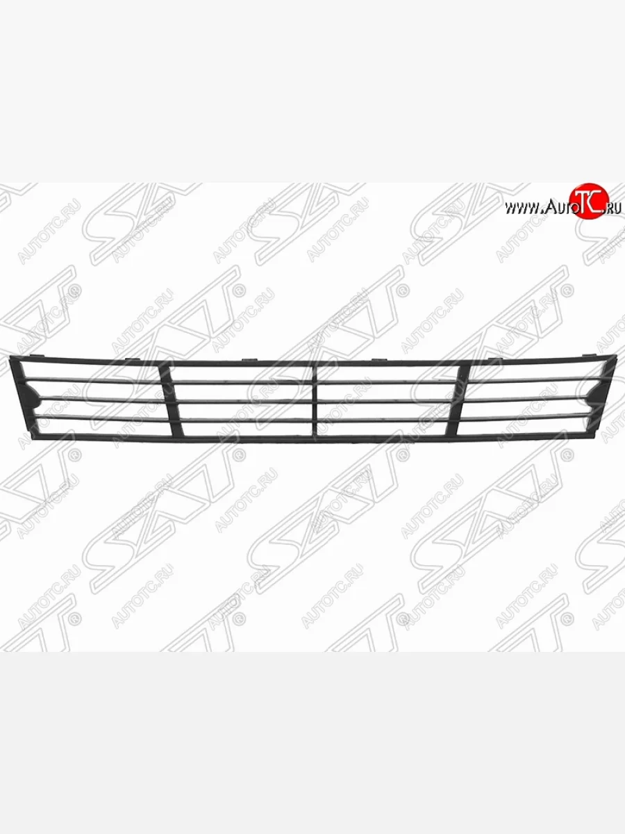 Решётка в передний бампер SAT (центральная часть) BMW 7 серия F01-F04 седан (2008-2015)  в Перми Пермском крае