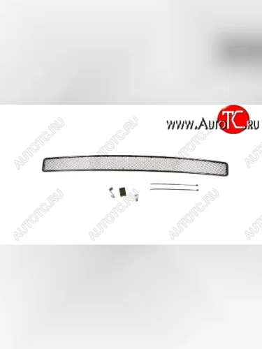 Сетка в воздухозаборник бампера Arbori (15 мм, верхняя) (Черная) ГАЗ ГАЗель Next ( A21,A22, С41, С42,  A60,A63, A64,  A62,А65,  A31,A32, C45, C46) (2013-2025)  шасси, автобус, цельнометаллический фургон