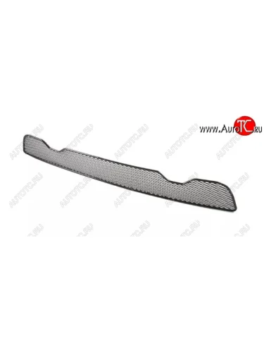 Сетка в воздухозаборник бампера Arbori (20 мм, сота) (Хром) Honda Accord  9 CR (2013-2016) седан дорестайлинг