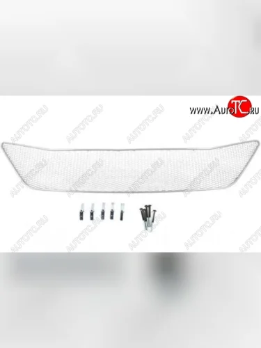 Сетка в воздухозаборник бампера Arbori (10 мм) (Хром) Hyundai I30  2 GD (2011-2015) дорестайлинг универсал, дорестайлинг, хэтчбэк 5 дв.