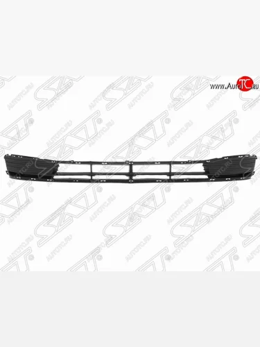 Решетка в передний бампер SAT Hyundai Accent 3 MC седан (2005-2011)