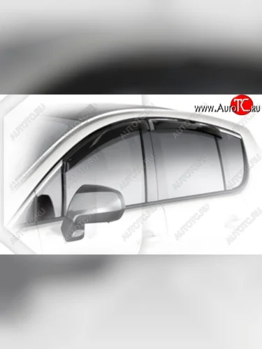 Дефлектора окон CA-Plastic (Classic полупрозрачный) Peugeot 3008 (2013-2017) рестайлинг