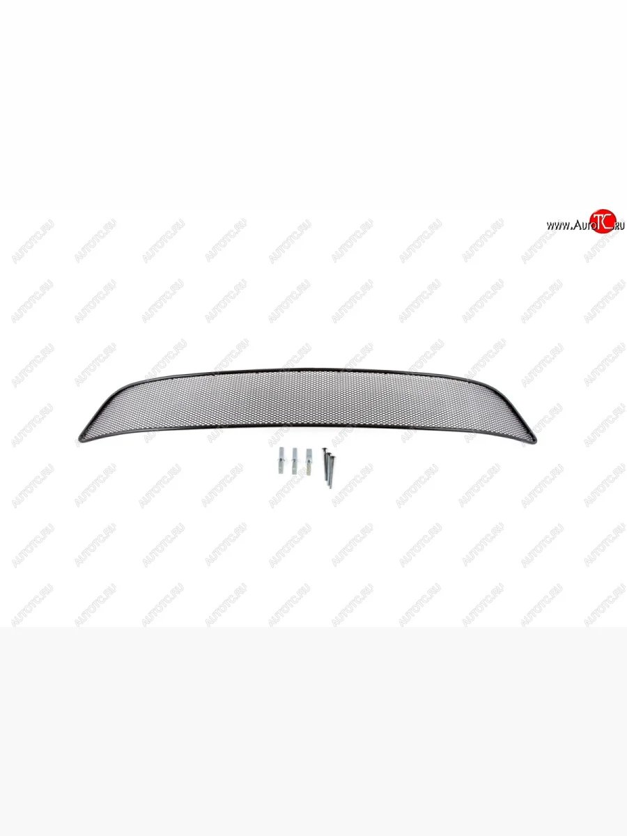 Сетка в воздухозаборник бампера Arbori (10 мм)  KIA Rio (2009-2011) 2 JB (Черная)  в Керчи Республика Крым