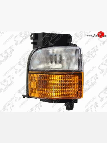 Левый указатель поворота передний (бело-желтый) SAT Nissan Condor (1990-2005)