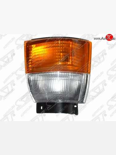 Левый указатель поворота передний (бело-желтый) SAT Nissan Atlas F23 правый руль рестайлинг (1992-2007)