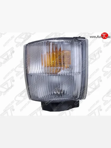 Левый указатель поворота передний (белый) SAT Nissan Atlas F23 правый руль рестайлинг (1992-2007)