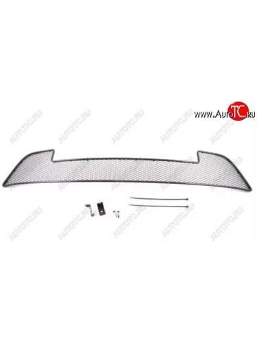 Сетка в воздухозаборник бампера Arbori (10 мм) (Черная) Лада ВАЗ Гранта ( 1 2191,  2190) (2011-2017) лифтбэк дорестайлинг , седан  дорестайлинг