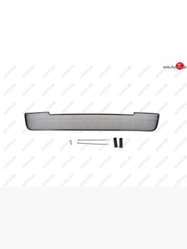 Сетка в воздухозаборник бампера Arbori (10 мм) (Черная) Лада ВАЗ Гранта  2190 (2011-2017) седан  дорестайлинг