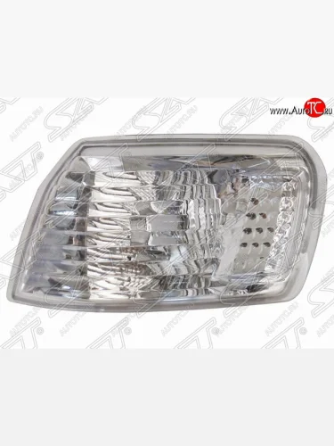 Левый указатель поворота (габарит) передний SAT (хрусталь) Toyota Corolla E110 хэтчбек 5 дв. дорестайлинг (1997-2000)