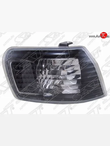 Правый указатель поворота передний SAT (черный хрусталь, 12-450) Toyota Corolla E110 хэтчбек 5 дв. дорестайлинг (1997-2000)