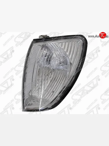 Левый указатель поворота передний SAT (хрусталь, 60-64) Toyota Land Cruiser 10 100 дорестайлинг (1998-2002)
