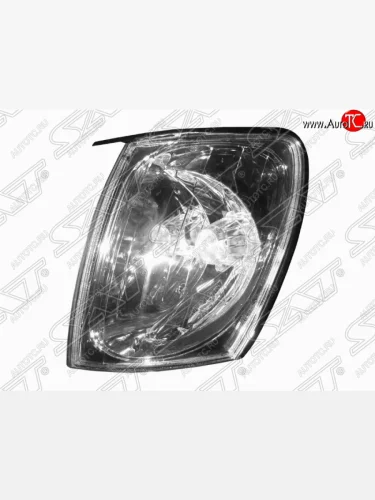 Левый указатель поворота передний (хром) (28-124) SAT Toyota LiteAce Noah (1996-2001)