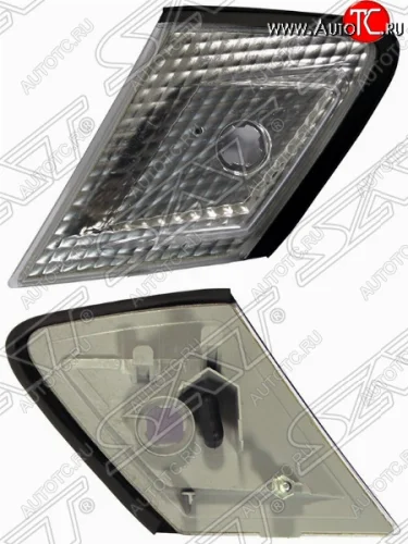 Левый указатель поворота передний (хрусталь) (22-220) SAT Toyota Mark 2 X90 седан (1992-1996)