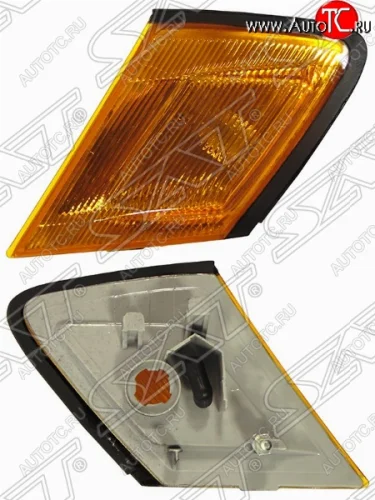 Левый указатель поворота передний (жёлтый) (22-240) SAT Toyota Mark 2 X90 седан (1992-1996)