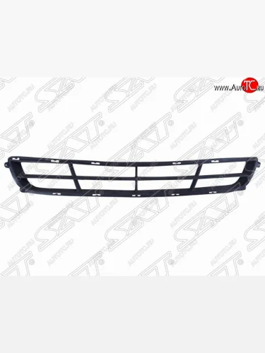 Решетка в передний бампер (центр.) SAT Hyundai Sonata NF дорестайлинг (2004-2008)
