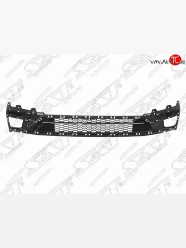 Решетка в передний бампер SAT KIA Rio 3 QB хэтчбек 5 дв. рестайлинг (2015-2017)