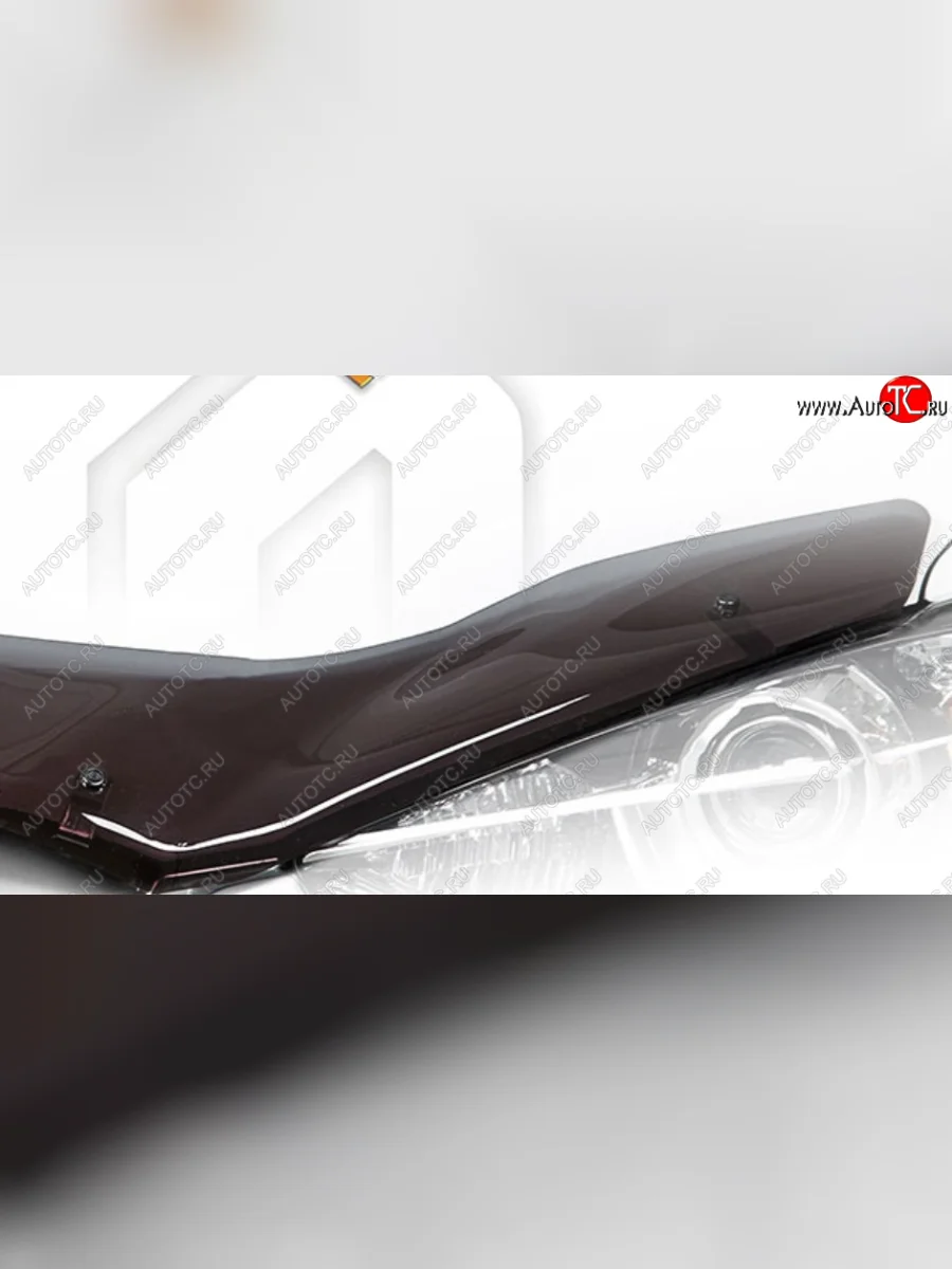 Дефлектор капота CA-Plastiс Ravon R2 (2016-2025) (Classic полупрозрачный, Без надписи)  в Перми Пермском крае