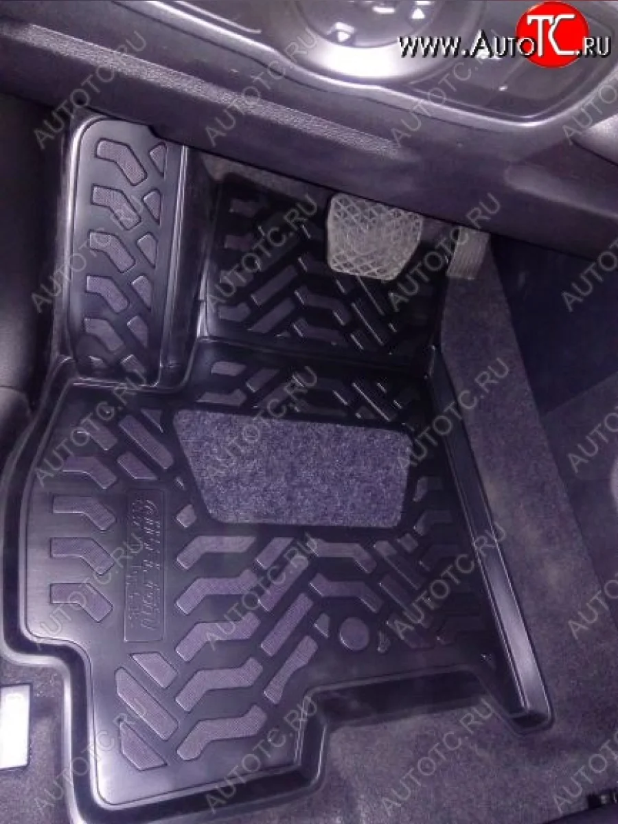 Коврики салона (3D с подпятником) Chery Tiggo 4 дорестайлинг (2017-2020)  в Керчи Республика Крым