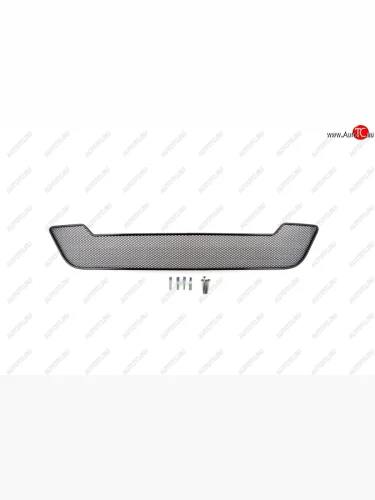 Сетка в воздухозаборник бампера Cross Arbori (10 мм) (Хром) Лада ВАЗ Ларгус дорестайлинг R90 (2012-2021)