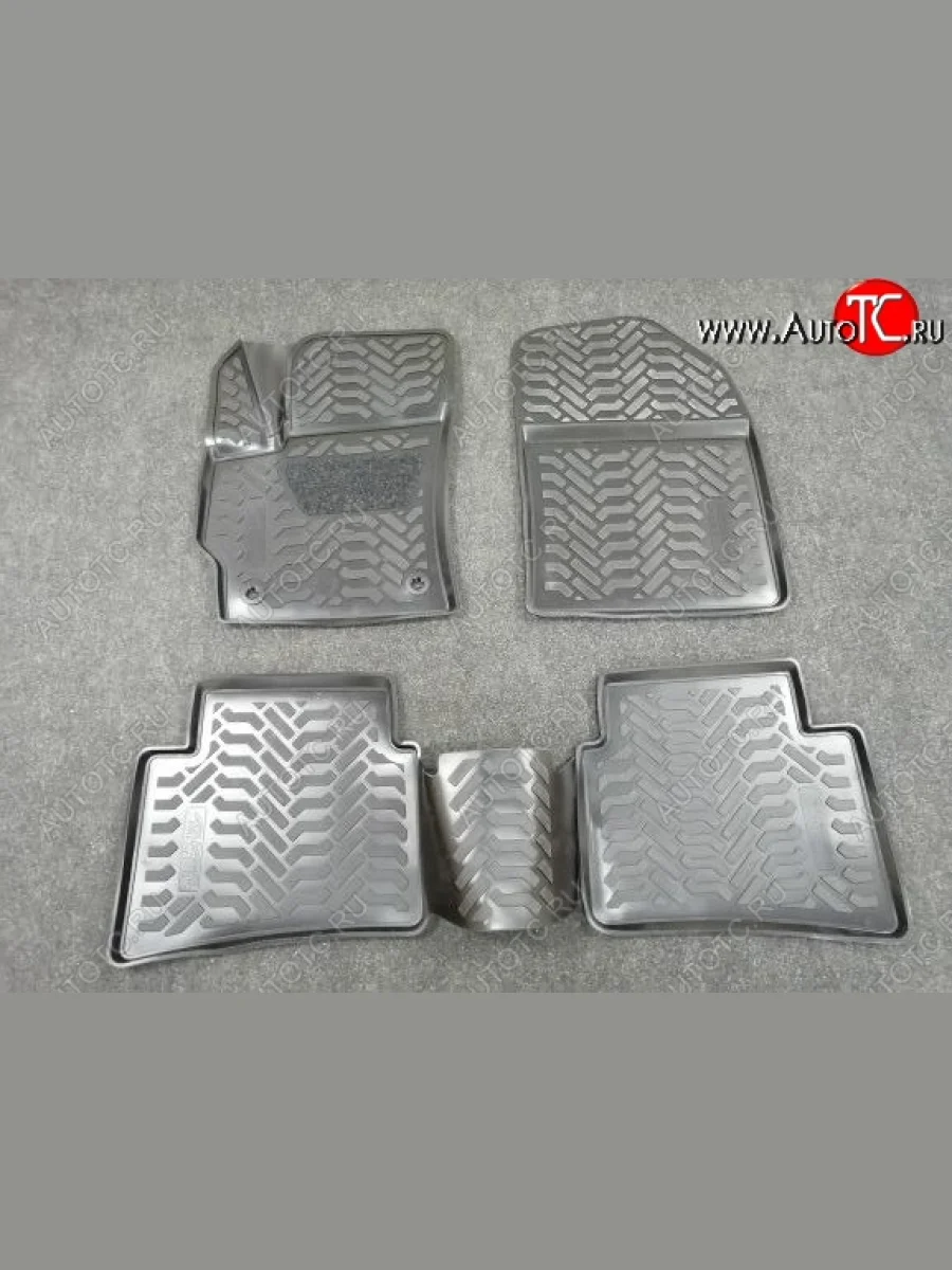 Коврики салона Aileron (3D с подпятником) Toyota Corolla E210 седан дорестайлинг (2018-2022)  в Перми Пермском крае