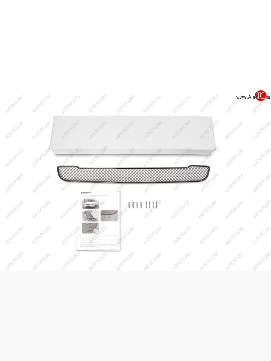 Сетка в воздухозаборник бампера Arbori (15 мм)  Лада ВАЗ Приора (2013-2018) 21728, 2170, 2171, 2172 (Черная)  в Керчи Республика Крым