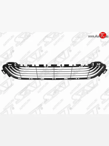 Решетка в передний бампер SAT Mercedes-Benz C-Class  W205 (2015-2018) дорестайлинг седан