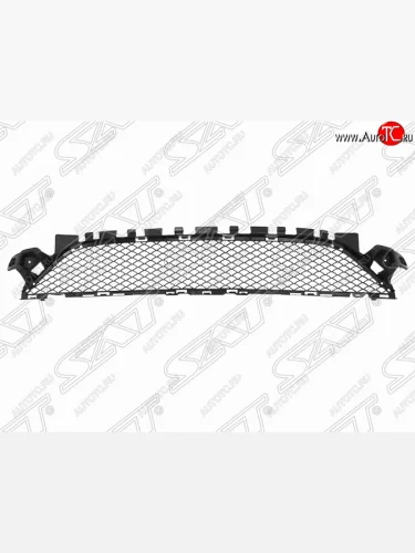 Решетка в передний бампер SAT (AMG) Mercedes-Benz C-Class  W205 (2015-2018) дорестайлинг седан