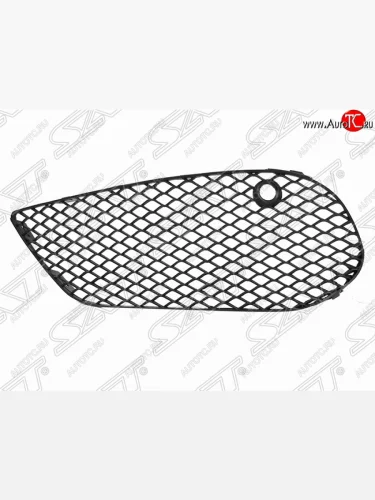 Левая решетка в передний бампер SAT (AMG) Mercedes-Benz C-Class  W205 (2015-2018) дорестайлинг седан