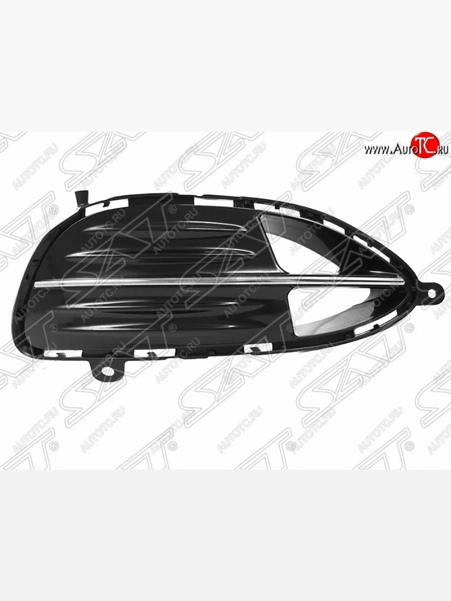 Правая Заглушка воздухозаборника в передний бампер SAT (AMG) Mercedes-Benz E-Class W212 рестайлинг седан (2013-2017)