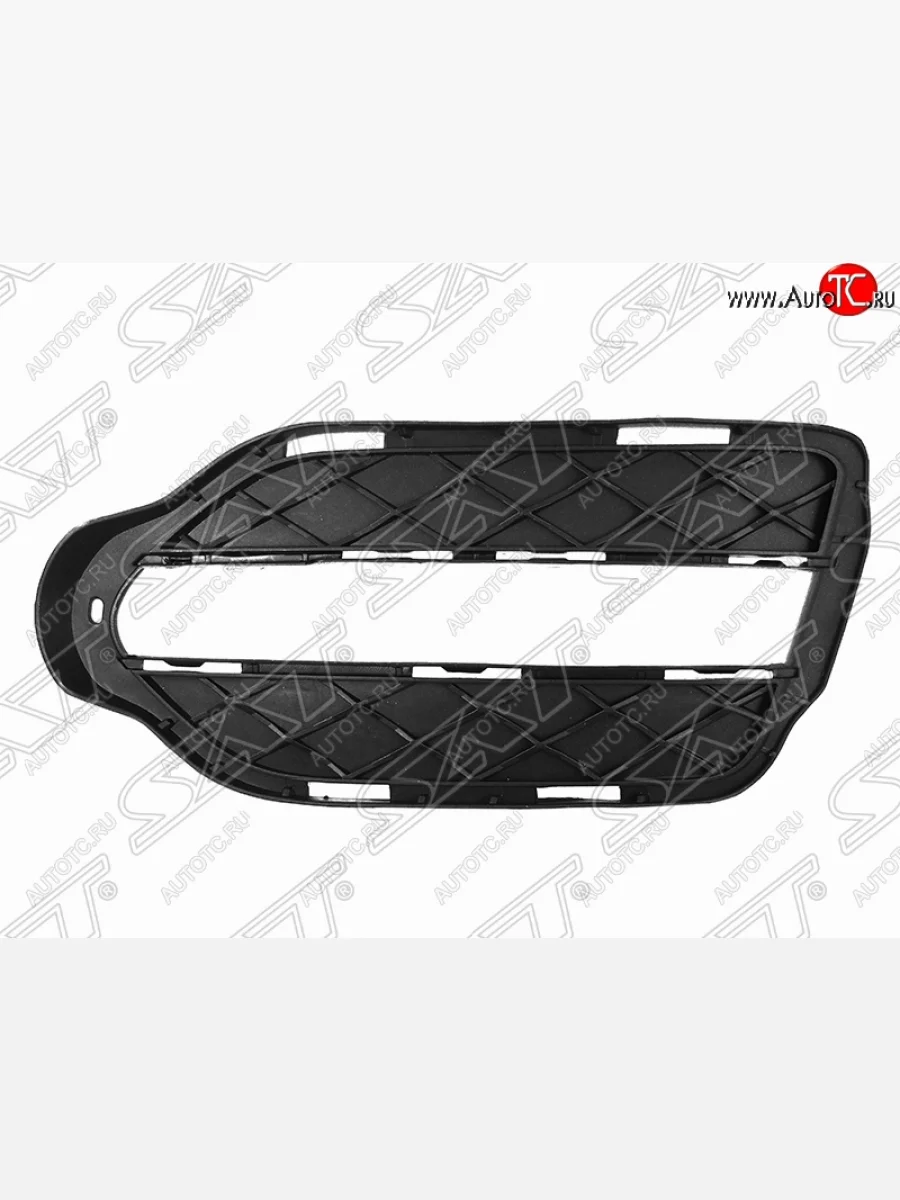 Левая вставка в передний бампер SAT (под ДХО)  Mercedes-Benz GLK class (2012-2015) X204  в Самаре Самарской области