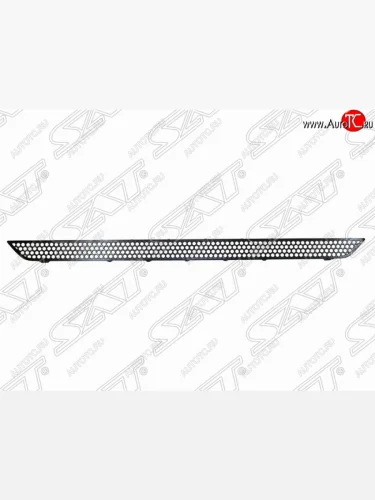 Решетка в передний бампер SAT Mercedes-Benz ML class  W163 (2001-2005) рестайлинг