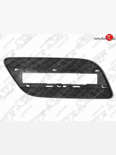 Левая вставка в передний бампер под ДХО SAT Mercedes-Benz ML class W166 (2011-2015)