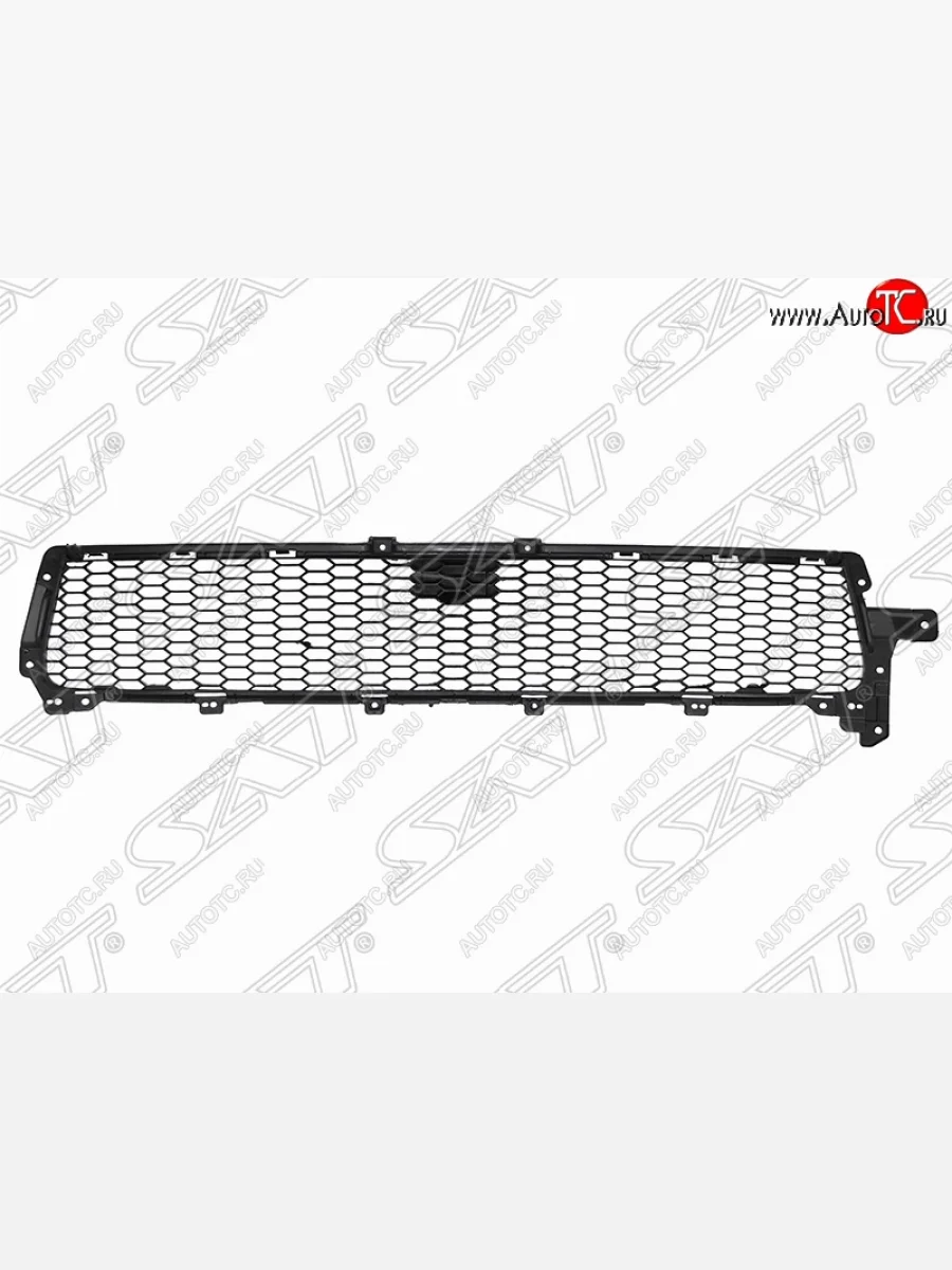 Решетка в передний бампер SAT Mitsubishi Outlander XL (CW)  рестайлинг (2010-2013)  в Керчи Республика Крым
