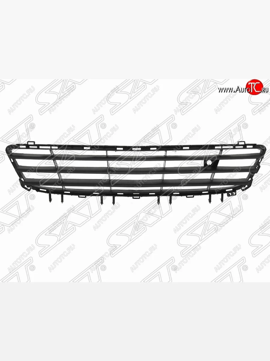 Решетка в передний бампер (центр.) SAT Opel Astra H хэтчбек 5дв дорестайлинг (2004-2007)  в Керчи Республика Крым