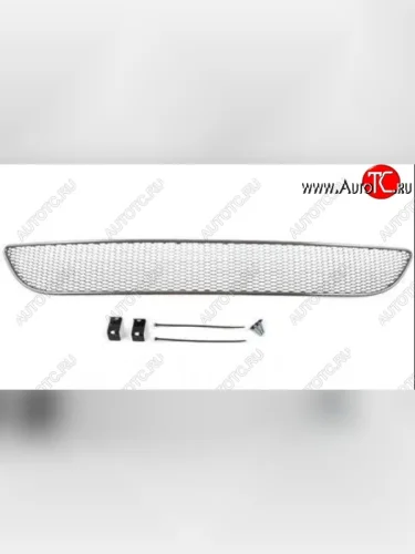 Сетка в воздухозаборник бампера Arbori (15 мм) (Хром) Mazda CX-5 KE дорестайлинг (2011-2014)