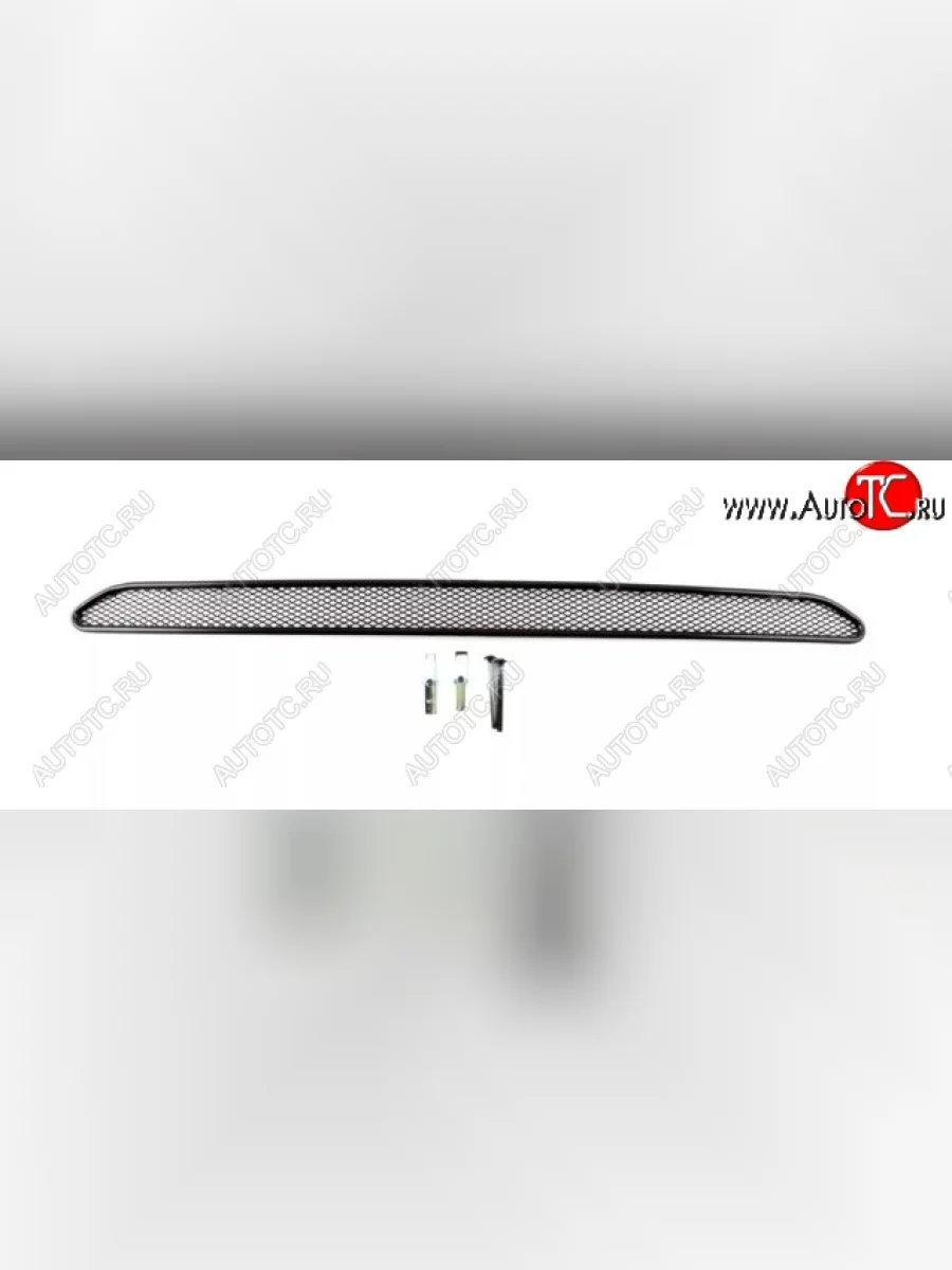 Сетка в воздухозаборник бампера Arbori (10 мм) Mitsubishi ASX дорестайлинг (2010-2012) (Хром)  в Перми Пермском крае