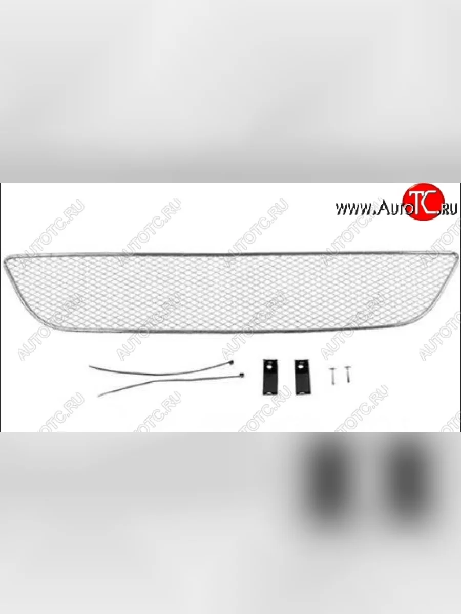 Сетка в воздухозаборник бампера Arbori (15 мм) Mazda CX-7 ER дорестайлинг (2006-2010) (Хром)  в Перми Пермском крае
