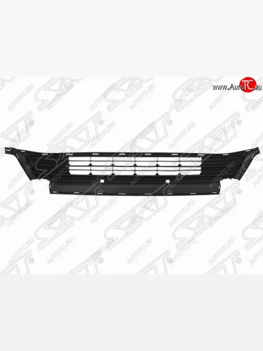 Решётка в передний бампер (нижняя) SAT Toyota RAV4 XA40 5 дв. рестайлинг (2015-2019)