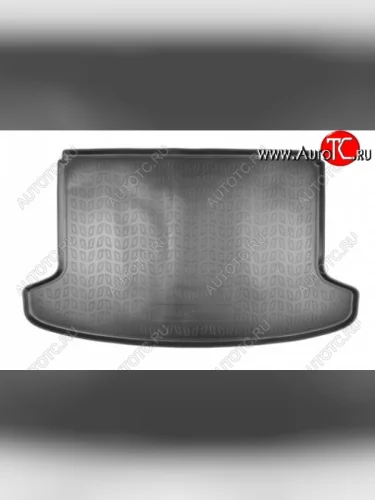 Коврик в багажник Norplast Unidec (Цвет: черный) Changan CS35 Plus дорестайлинг (2018-2022)