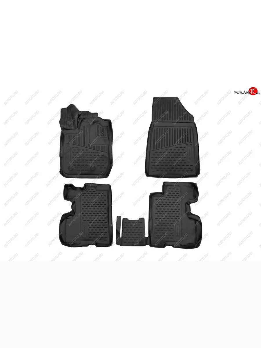 Комплект ковриков в салон Element 3D (полиуретан) Renault Arkana (2019-2025)  в Керчи Республика Крым